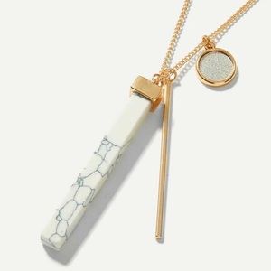 Marble Pendant Necklace